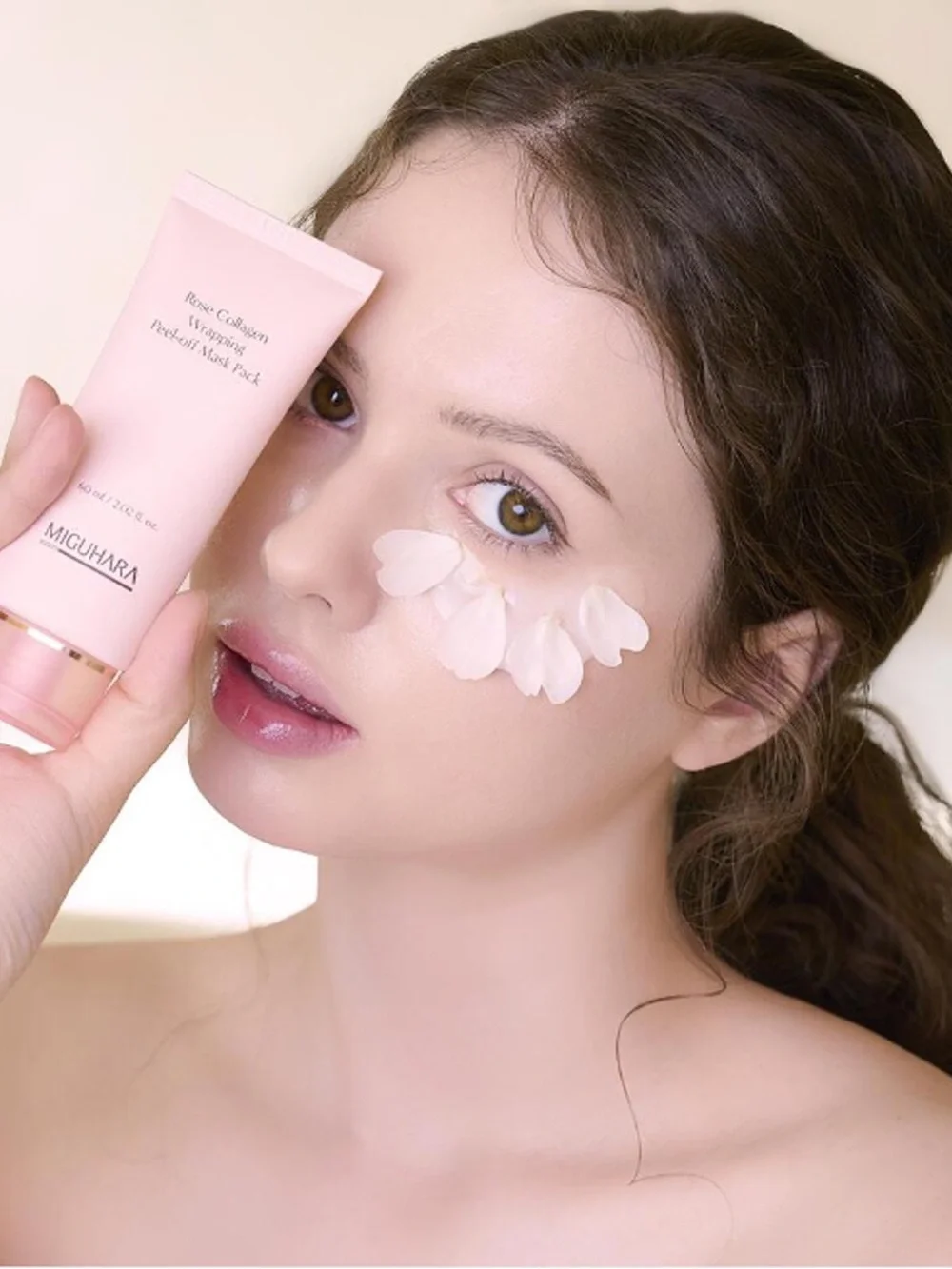 MIGUHARA Rose Collagen Wrapping Peel-off Mask Pack - 60 Ml Exp 12/27